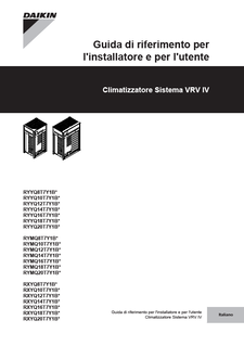 RYYQ-T,RYMQ-T,RXYQ-T,RYYQ-T8_4PIT370475-1C_2016_11_Installer and user reference guide_Italian download